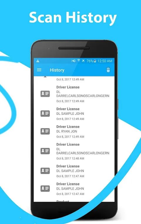 Driver license QR Code Scanner Driver license QR Code Scanner