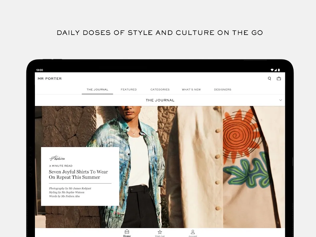 MR PORTER MR PORTER