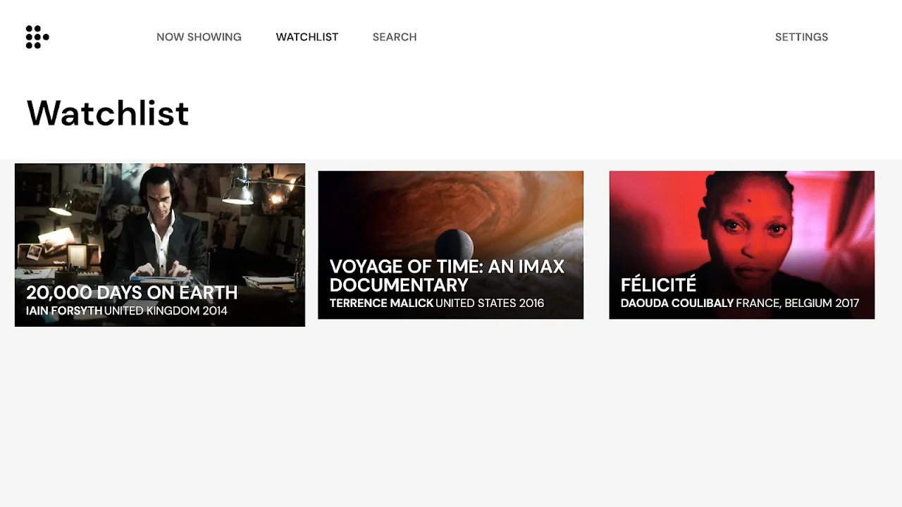 MUBI: My Screen Sanctuary