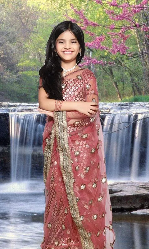 Kids Saree Photo Maker Kids Saree Photo Maker