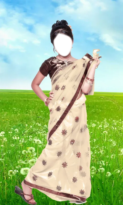 Kids Saree Photo Maker Kids Saree Photo Maker