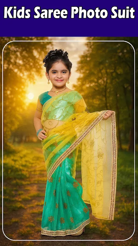 Saree Magic for Fidgety Kids
