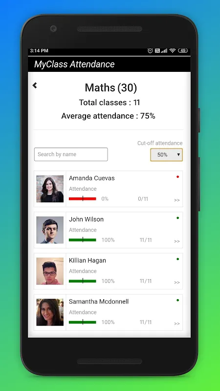 MyClass App MyClass App
