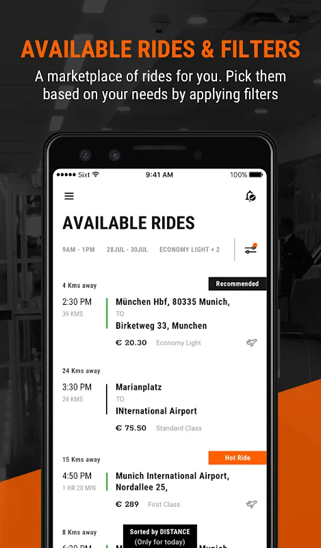 SX - Driver App SX - Driver App