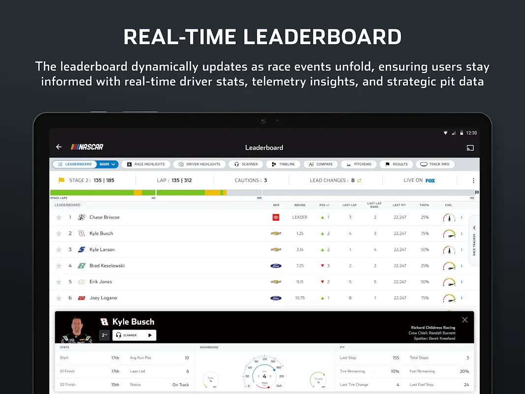 NASCAR MOBILE NASCAR MOBILE