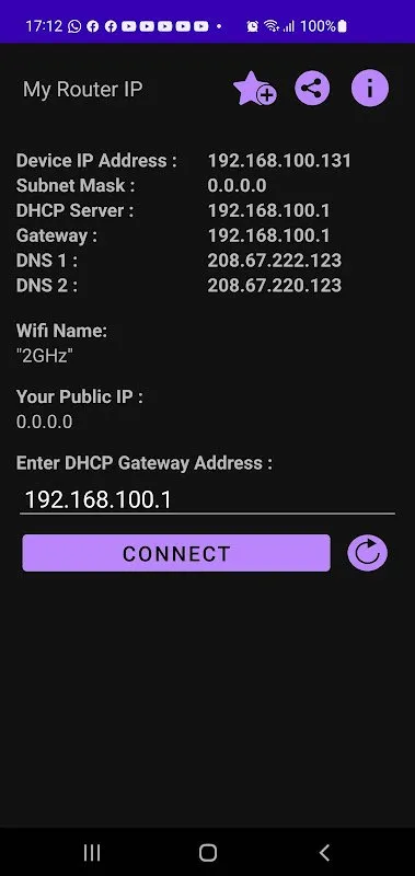 My Router IP (Setup Page) My Router IP (Setup Page)