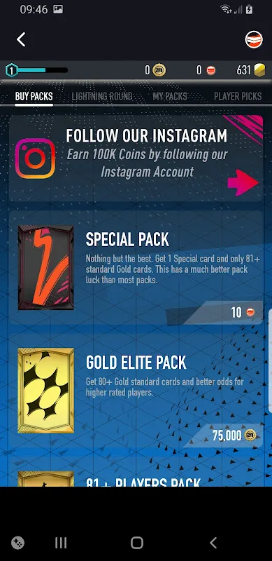 PACFUT 25 Draft & Pack Opener PACFUT 25 Draft & Pack Opener