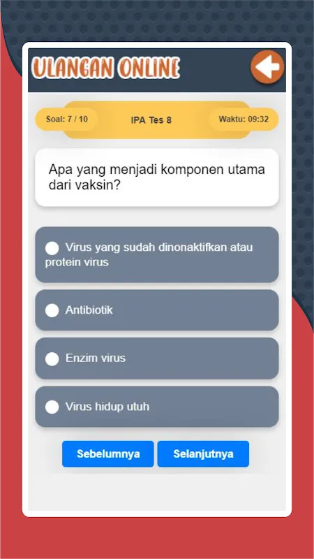 Latihan Soal SMA Latihan Soal SMA