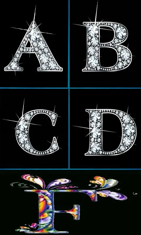 My Digital Canvas Blooms with Quilled Letters