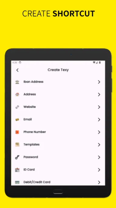 Texy - Text Expander Texy - Text Expander