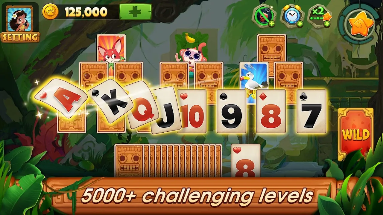 Solitaire TriPeaks: My Underground Escape