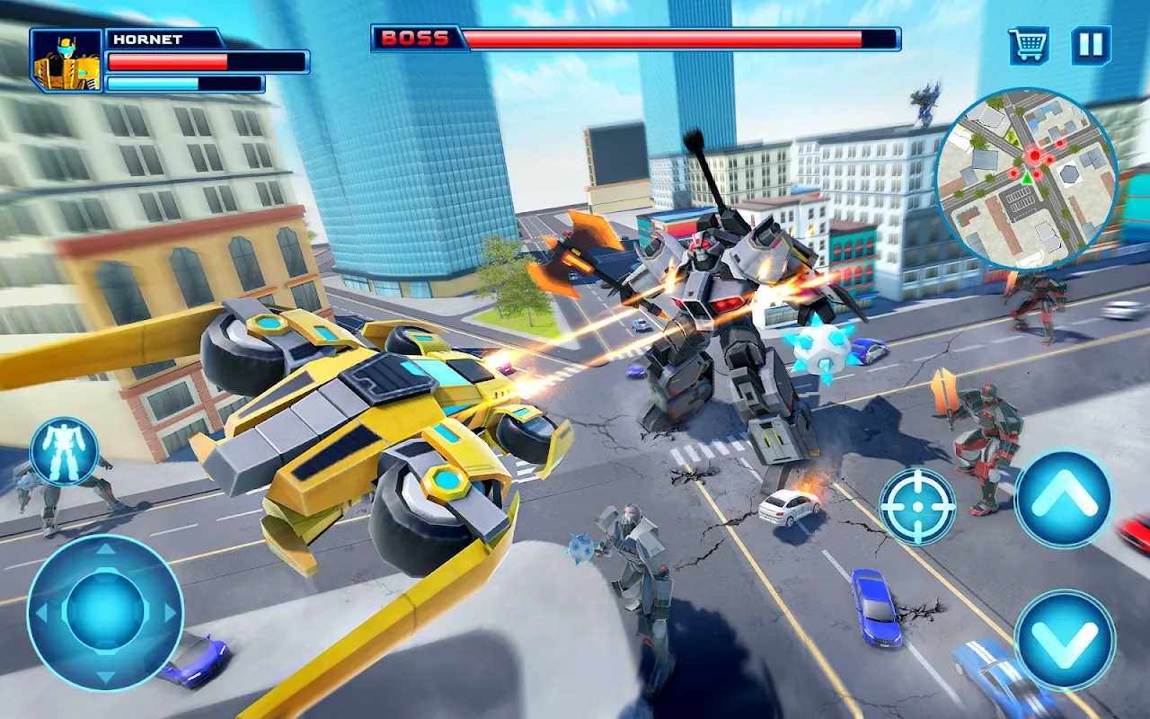 Robot Car Transform Fight Game Robot Car Transform Fight Game