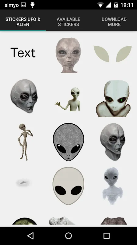 Put UFOs & Aliens stickers in Put UFOs & Aliens stickers in