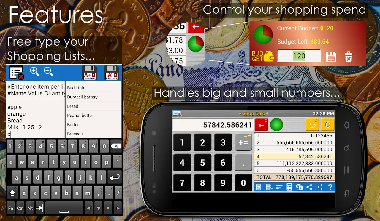 Shopping List Grocery & Budget Shopping List Grocery & Budget