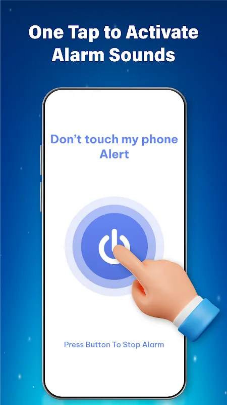 Don't touch phone Don't touch phone