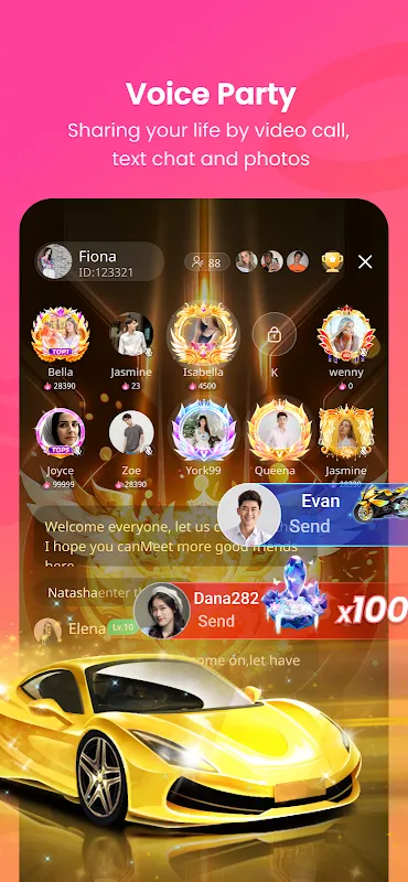 Waha - Video Chat & Party Waha - Video Chat & Party