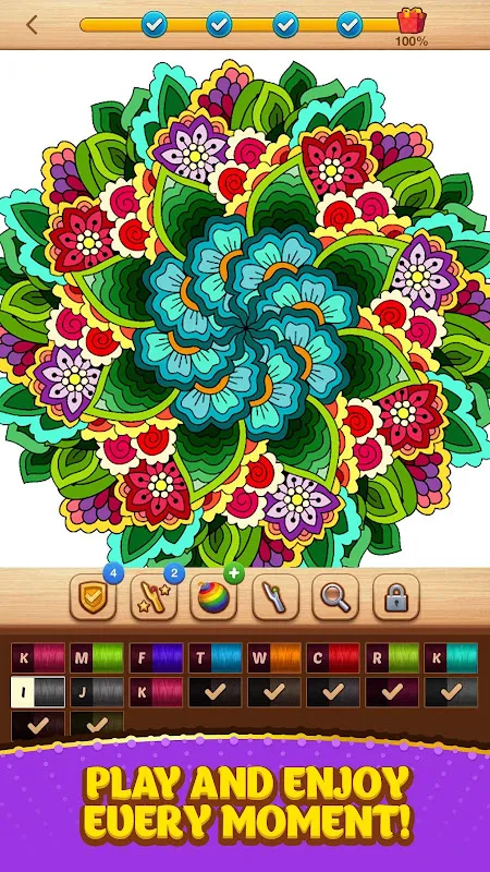 Threads of Calm: My Mandala Journey