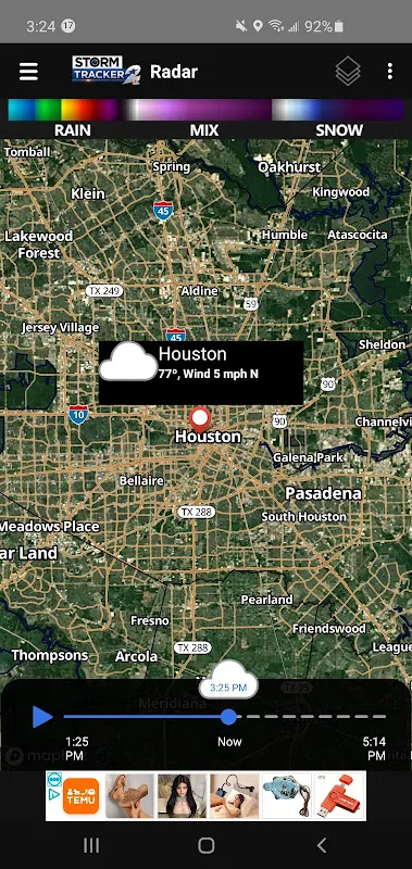 KPRC Storm Tracker Saved Us