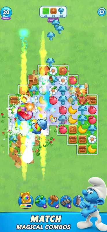 Smurfs Magic Match Smurfs Magic Match