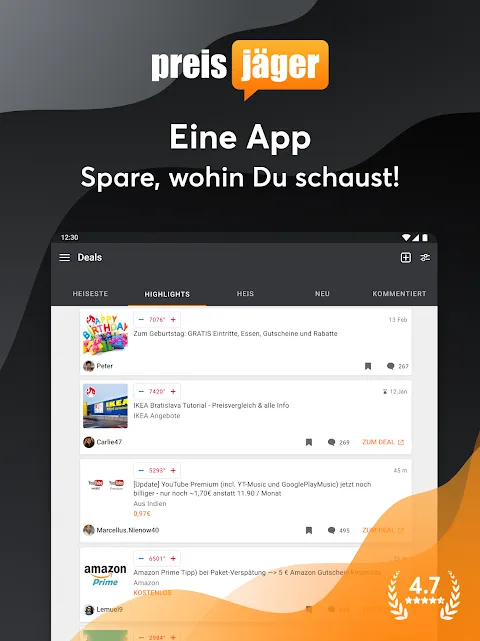 Preisjäger - Angebote, Rabatte Preisjäger - Angebote, Rabatte