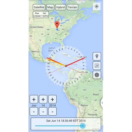 Sun Position Map