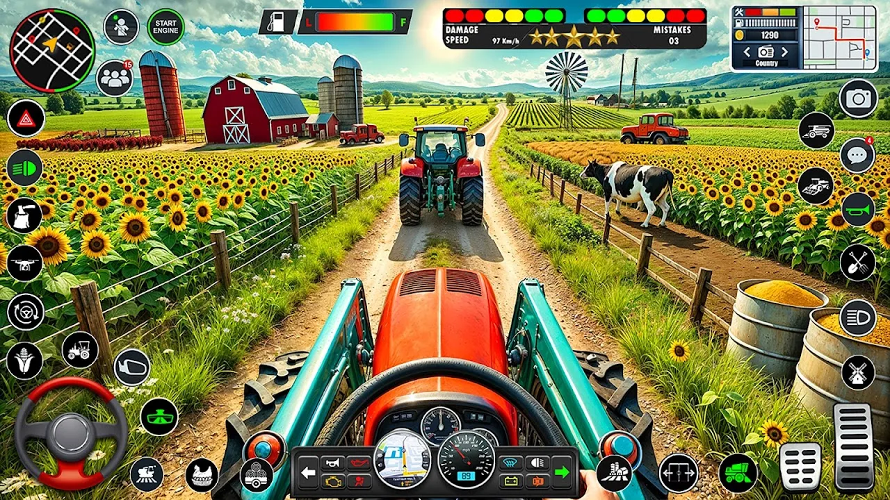 Grand Tractor Farming Games Grand Tractor Farming Games