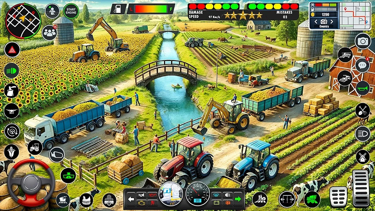 Grand Tractor Farming Games Grand Tractor Farming Games