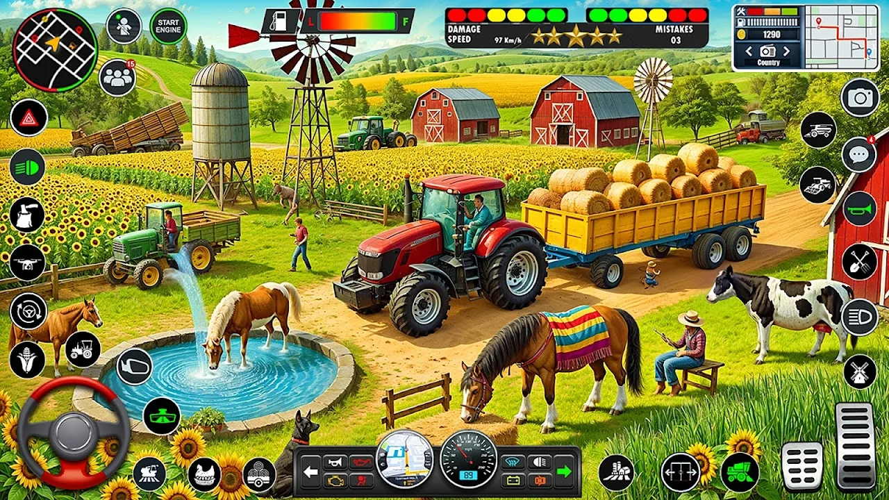 Grand Tractor Farming Games Grand Tractor Farming Games