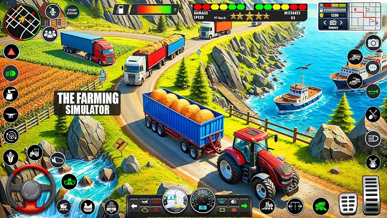 Grand Tractor Farming Games Grand Tractor Farming Games