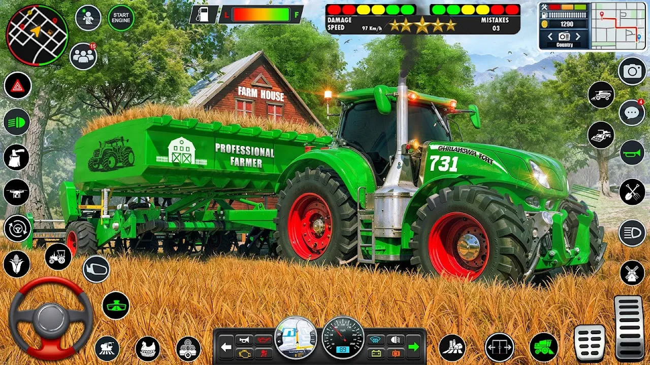 Grand Tractor Farming Games Grand Tractor Farming Games