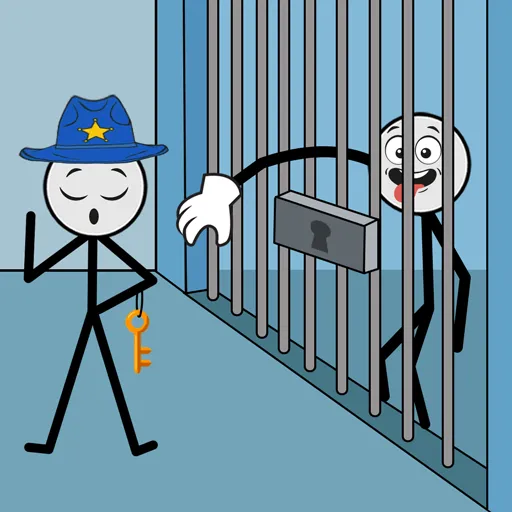 Robber Puzzle Stickman Game