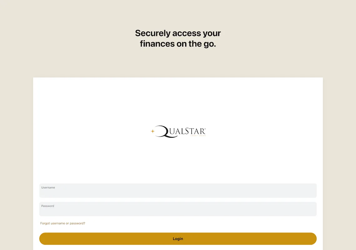 Qualstar CU Mobile Banking Qualstar CU Mobile Banking