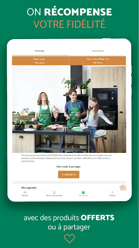 Quitoque, le panier à cuisiner Quitoque, le panier à cuisiner