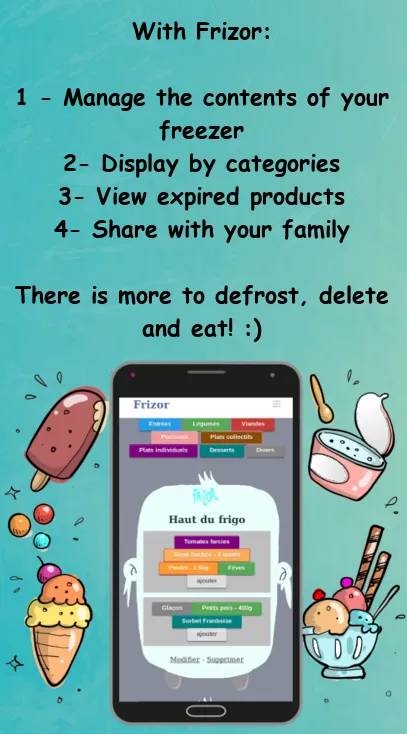 Frizor - app for freezor Frizor - app for freezor