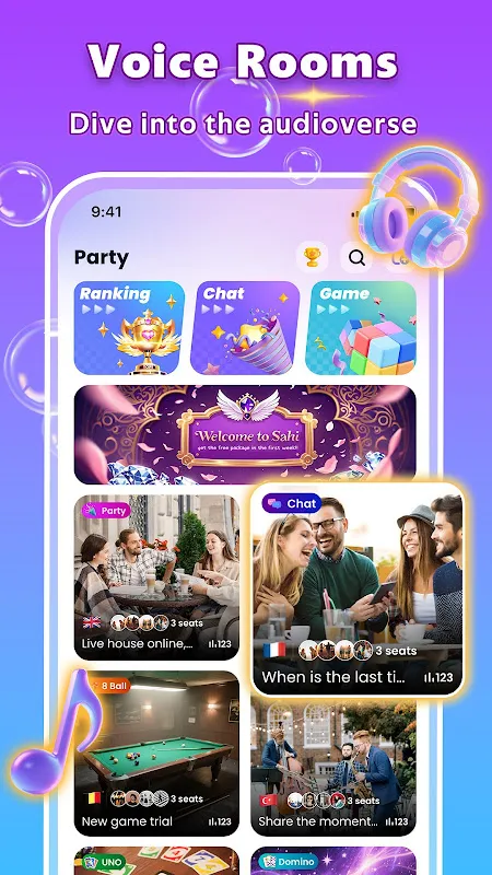 Sahi - Group Voice Room Sahi - Group Voice Room