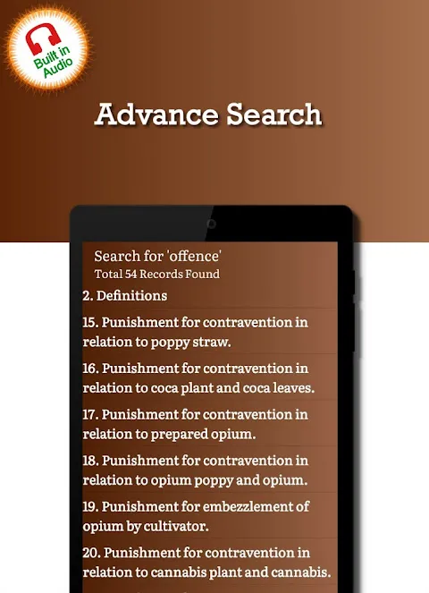 NDPS Act - Narcotic Drugs Act NDPS Act - Narcotic Drugs Act