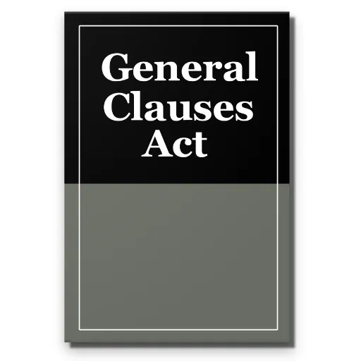 General Clauses Act 1897