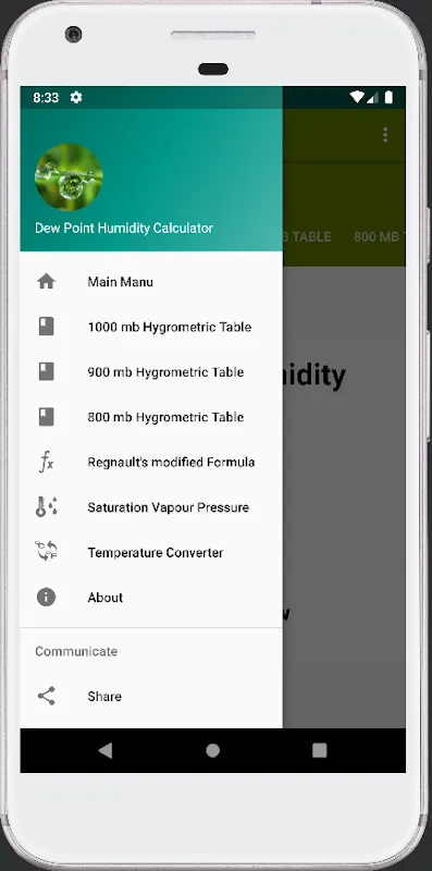 Dew Point Humidity Calculator Dew Point Humidity Calculator