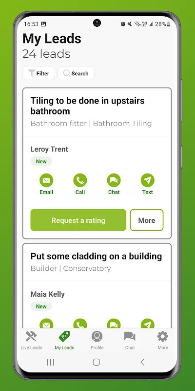 Rated People for Tradespeople Rated People for Tradespeople