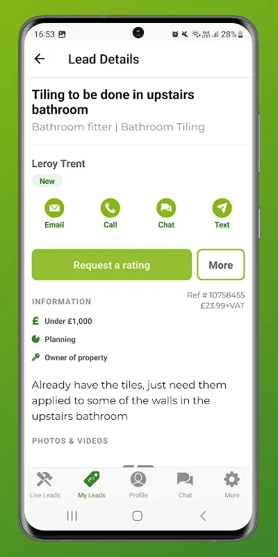 Rated People for Tradespeople Rated People for Tradespeople
