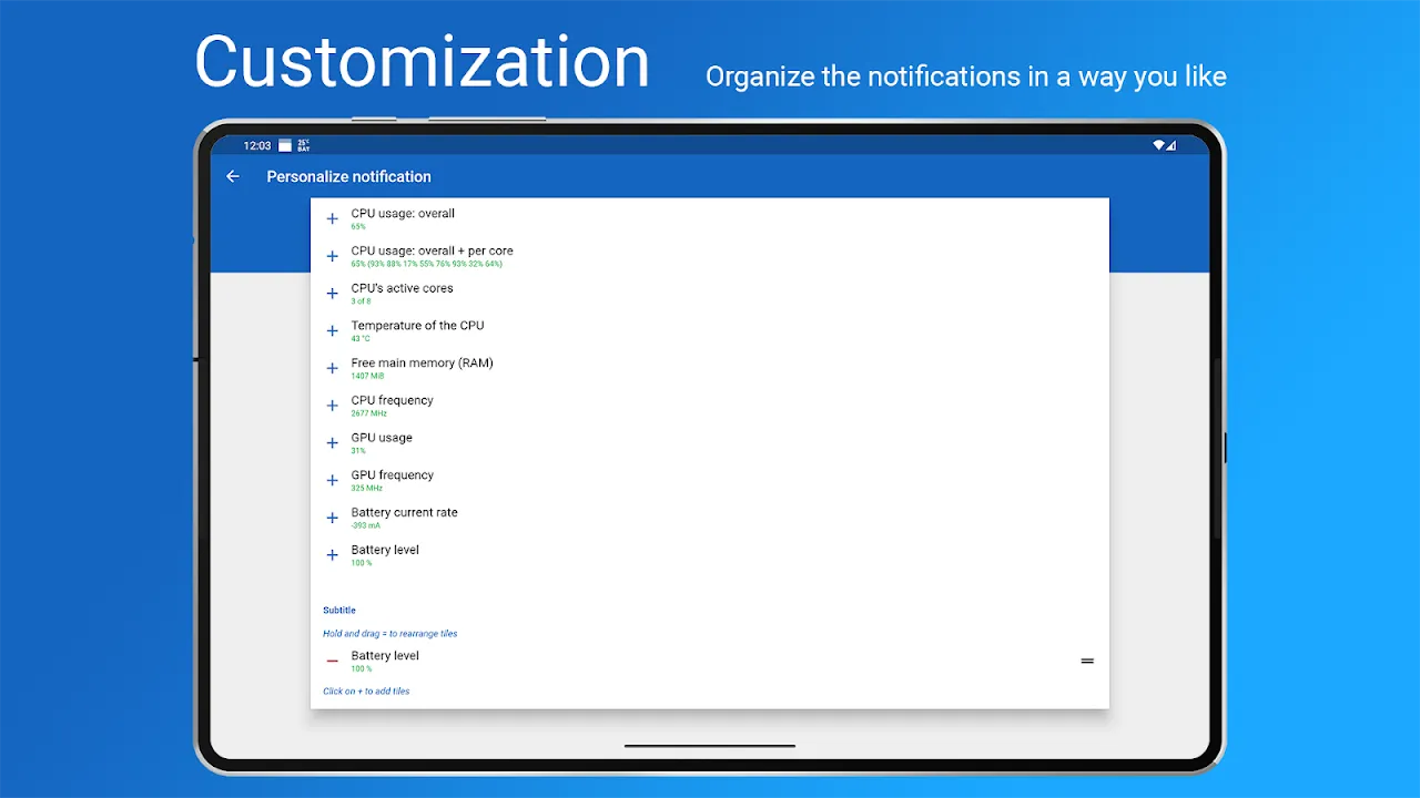 CPU/GPU Meter & Notification CPU/GPU Meter & Notification