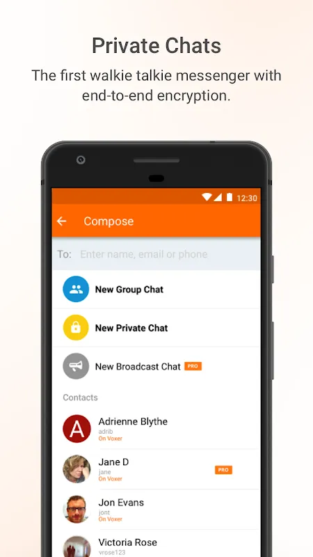 Voxer Walkie Talkie Messenger Voxer Walkie Talkie Messenger