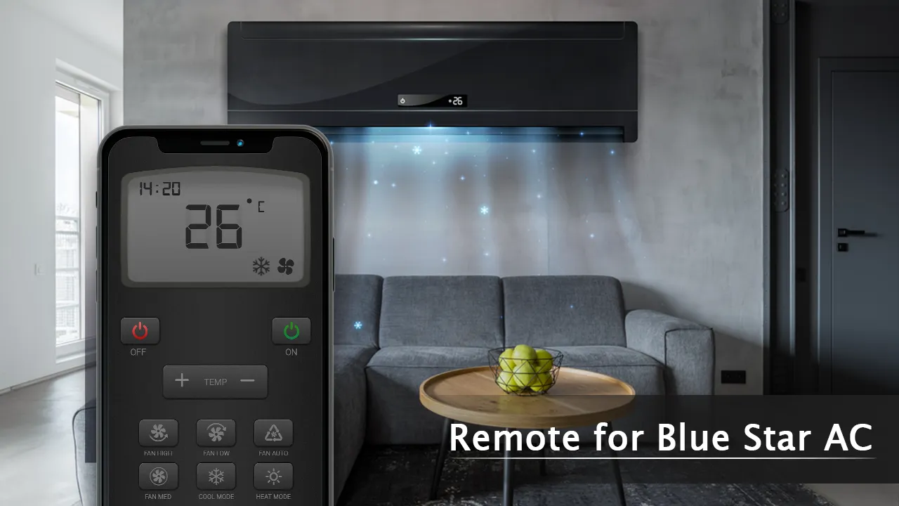 Remote for Blue Star AC Remote for Blue Star AC