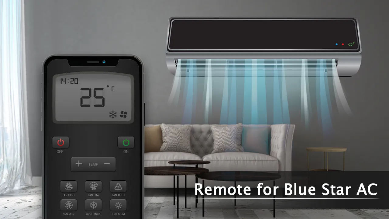 Remote for Blue Star AC Remote for Blue Star AC
