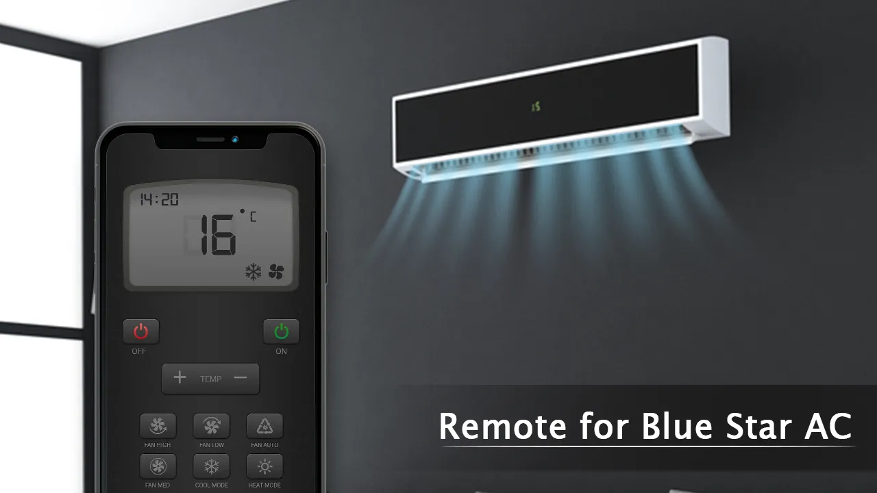 Remote for Blue Star AC Remote for Blue Star AC