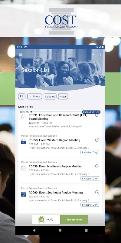 COST Events COST Events