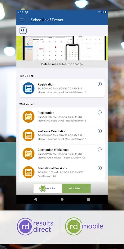 DCA Events DCA Events