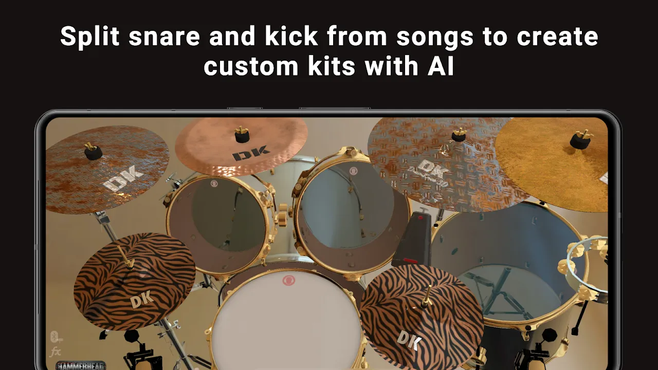 DrumKnee 3D Drums - Drum Set DrumKnee 3D Drums - Drum Set