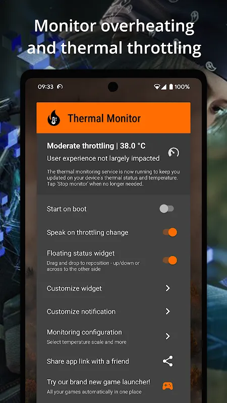 Thermal Monitor | Temperature Thermal Monitor | Temperature