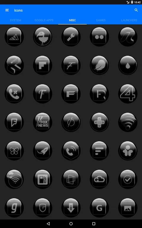 Grey Glass Orb Icon Pack Grey Glass Orb Icon Pack
